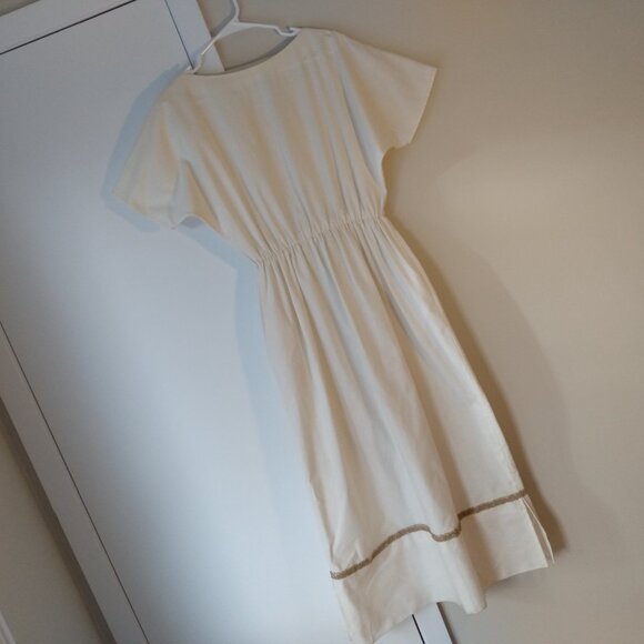 Vintage Greco Roman Dress Long Egyptian Style Theater Costume Boho Hippy - Picture 4 of 16